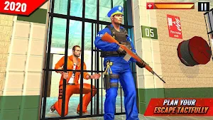 US Police Grand Jail break Prison Escape Games Screenshot 0