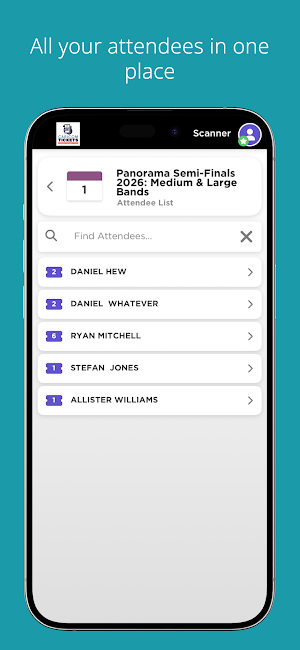 Caricom Tickets Scanner App Screenshot 3