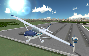 Airplane Simulator Pilot 3D Screenshot 0