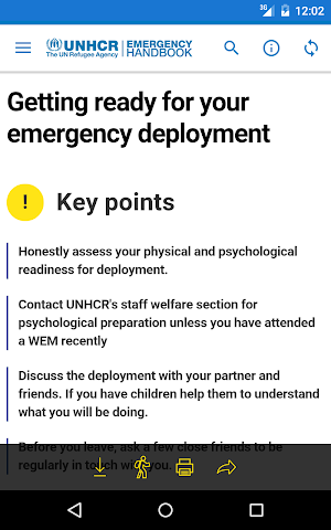 Emergency Handbook Screenshot 3