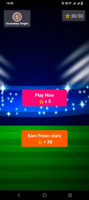 Hand Cricket-Childhood Game Screenshot 0