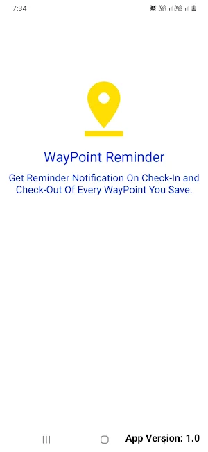 Stopping Points Reminder Screenshot 0