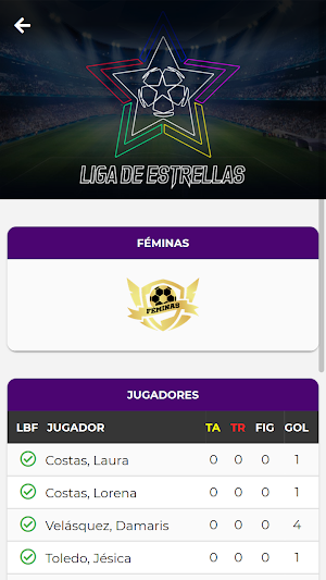 Liga de Estrellas Screenshot 1