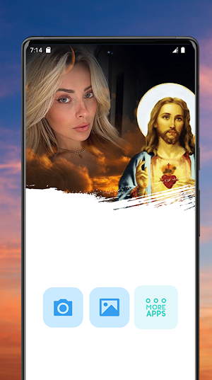Jesus Photo Frames Editor Screenshot 0