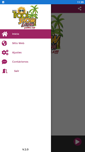 Tropishow Latina FM Screenshot 1