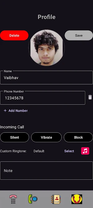 VAIBdial Screenshot 1