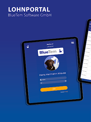 BlueTem Lohnportal Screenshot 3