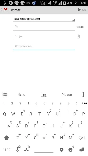 Theme for AI.type Flat White Screenshot 0