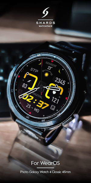 SH020 Watch Face, WearOS watch Screenshot 2