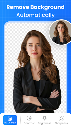 AI Passport Size Photo Editor Screenshot 1