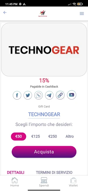 AppConvenienza Screenshot 1