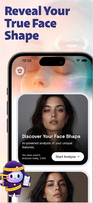 Face Shape Analyzer & Style Screenshot 0