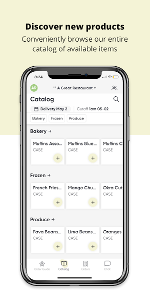 Produce Experience Screenshot 1
