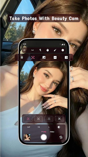 Beauty Cam: HD Camera Filter Screenshot 2