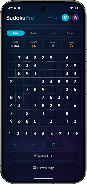 Sudoku Pro Offline Edition Screenshot 0