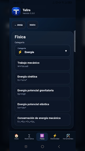 Talira – Calculadora técnica Screenshot 3