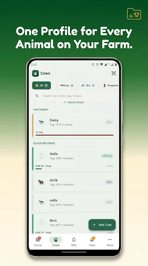 DairyMate Pro: Dairy Farm App Screenshot 1