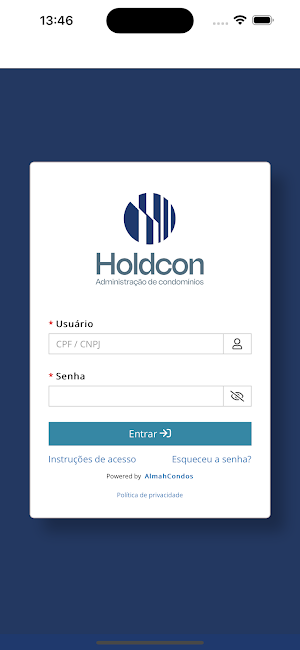 Holdcon Adm Screenshot 1