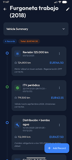 OwnAutoCare Screenshot 1