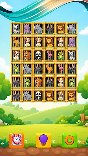 Cage Link Puzzle Screenshot 1