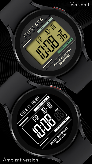 CELEST5525 Retro Digital Watch Screenshot 0