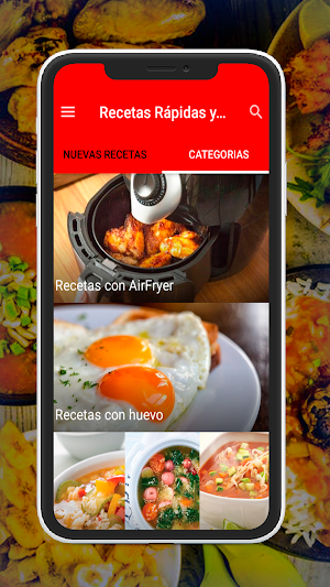 Recetas Rápidas y Fáciles Screenshot 1