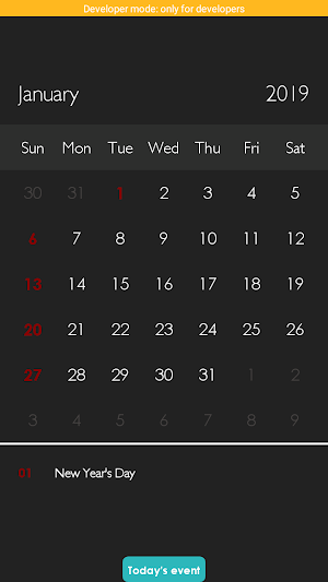 Costa Rica Calendar 2020 Screenshot 1