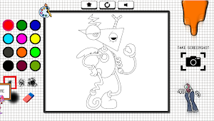 Digital Circus Coloring Screenshot 2