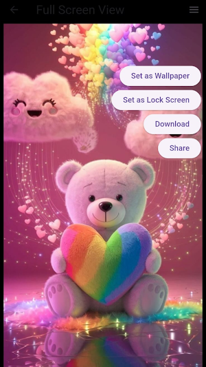 Teddy Bear Wallpaper Screenshot 1
