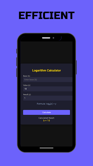 Logarithm Calculator Screenshot 3