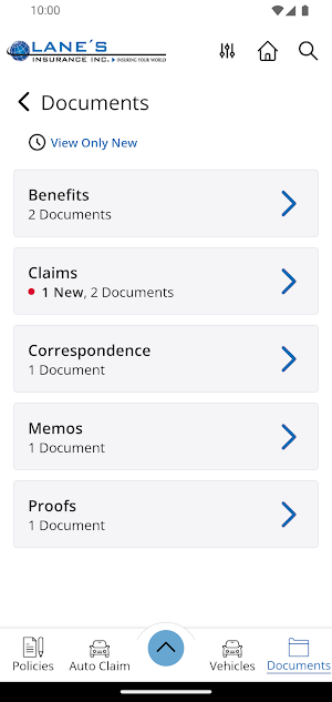 Lane's Insurance Mobile Screenshot 2