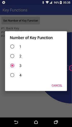 Virtual Key - Support for One-handed operation Screenshot 1