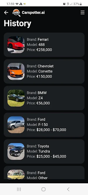 CarspotterAI Screenshot 3