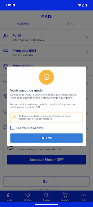 Martins Força de Vendas Screenshot 2