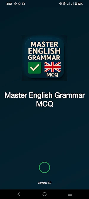 Master English Grammar MCQ Screenshot 0