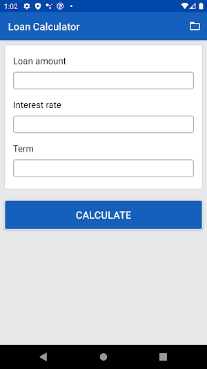 Loan Calculator Screenshot 0