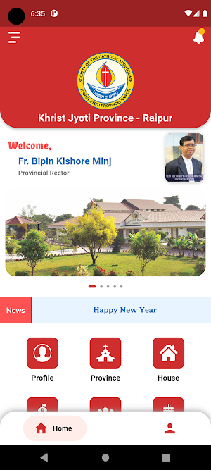 KHRIST JYOTHI PROVINCE -RAIPUR Screenshot 2
