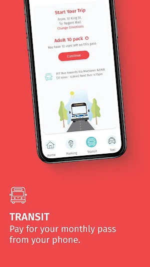 HotSpot Parking Transit Taxis Screenshot 2
