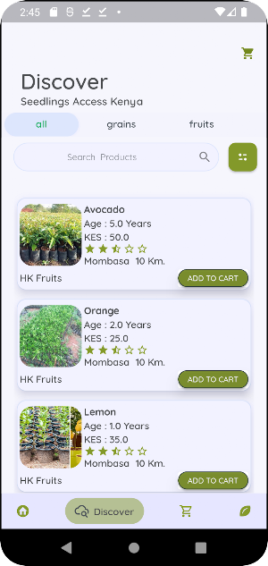 seed exchange kenya Screenshot 1