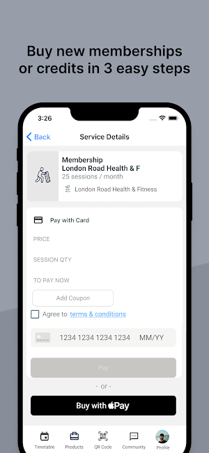 London Road Health & Fitness Screenshot 1