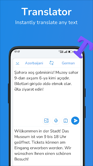 Azerbaijani-German translator Screenshot 0