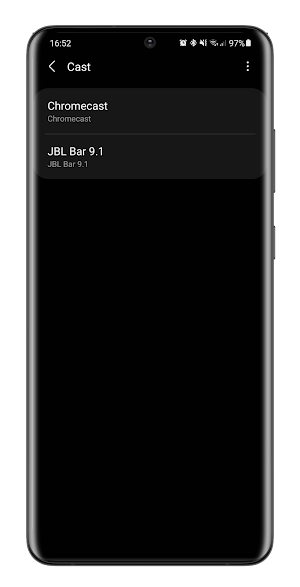 Cast Menu Widget Screenshot 3