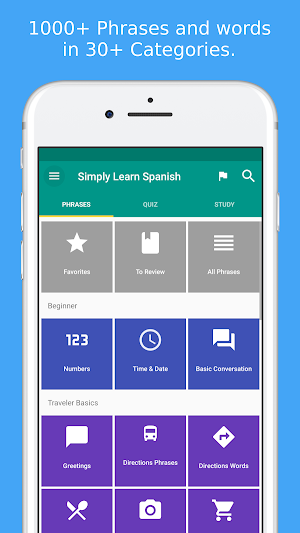 Simply Learn Spanish Screenshot 0