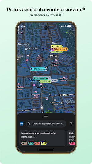 Prijevozko - Javni prijevoz HR Screenshot 1