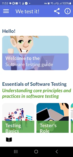Software testing guide Screenshot 0