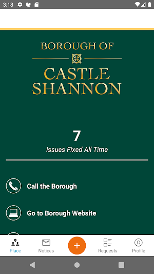 Castle Shannon Cares Screenshot 0