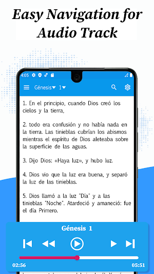Modern Spanish Audio Bible Screenshot 2