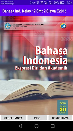 Bahasa Indonesia Kelas 10 Smt 2 Siswa E2015 Screenshot 0