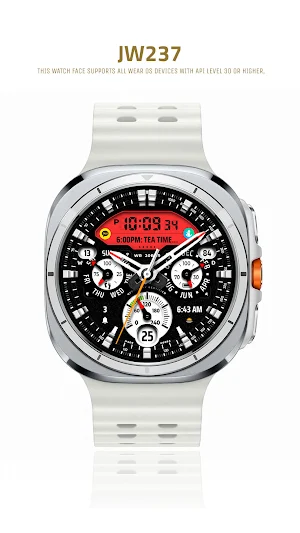 JW237 jwstudio watchface Screenshot 0