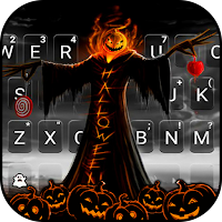 Halloween Monster Keyboard Background